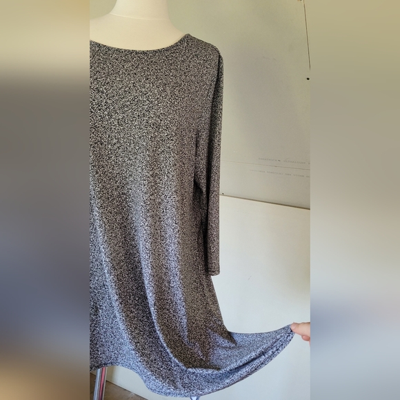 Asymmetrical Alfani Sweater Womens XL | Black and White - Picture 3 of 7